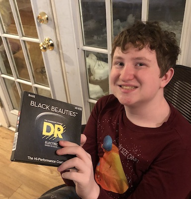 Our first time using DR Black Beauties. they look, sound, and feel great!