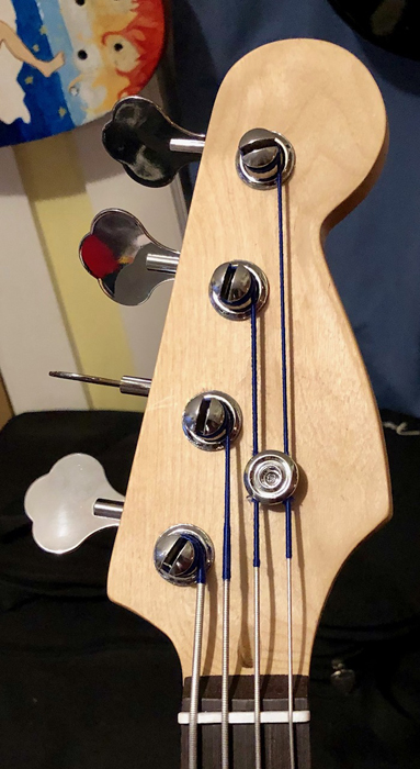 This headstock lacks your name! Make Phat Jaco yours!