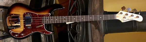This James Jamerson Funk Machine replica bass -- JJ's FunkMachine by IYG -- channels all the soulful goodness of classic Motown!
