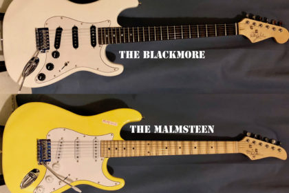 Blackmore and Malmsteen road-ready replica guitars