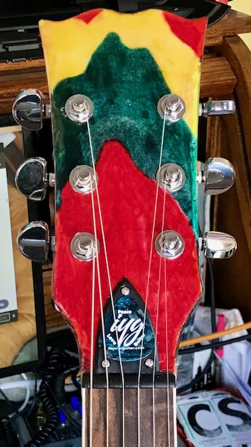 front of Fool headstock