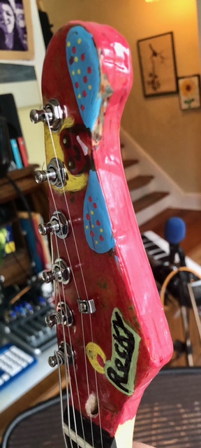 Rocky guitar headstock 3