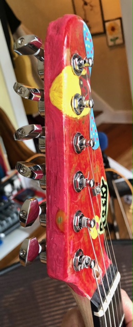 Rocky guitar headstock 2